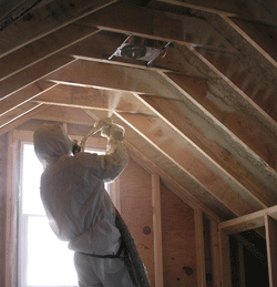 Anaheim CA attic spray foam insulation