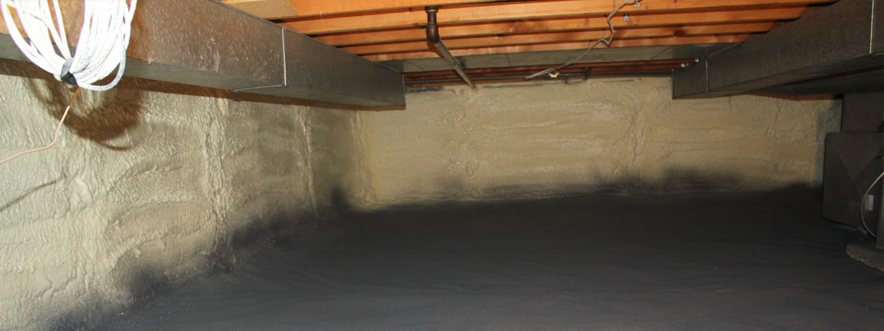 Anaheim spray foam insulation for crawl spaces